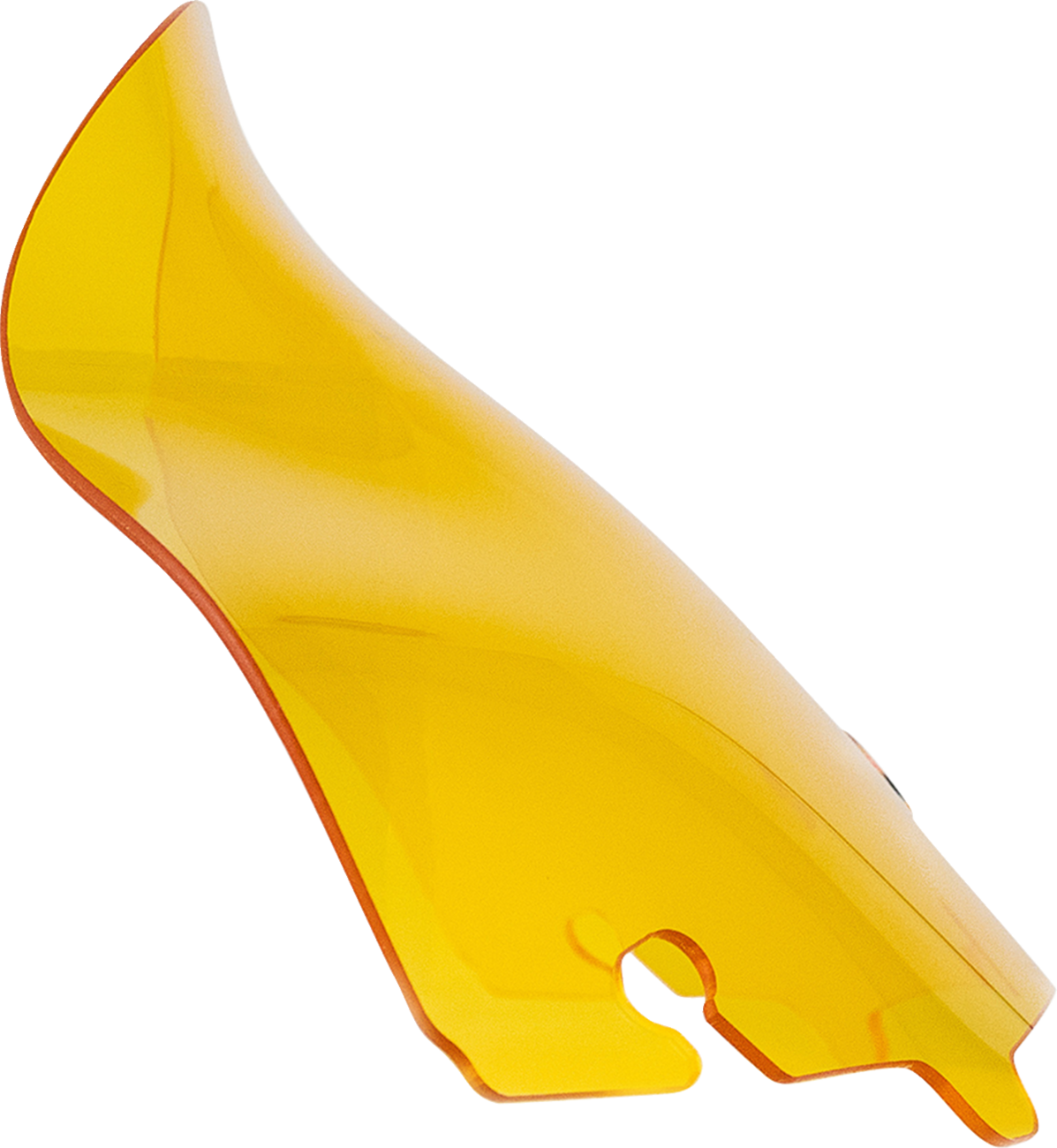 Kolor Flare® Windshield - 6-1/2" - Yellow - '14-'25 FLH/FLHT/FLHX