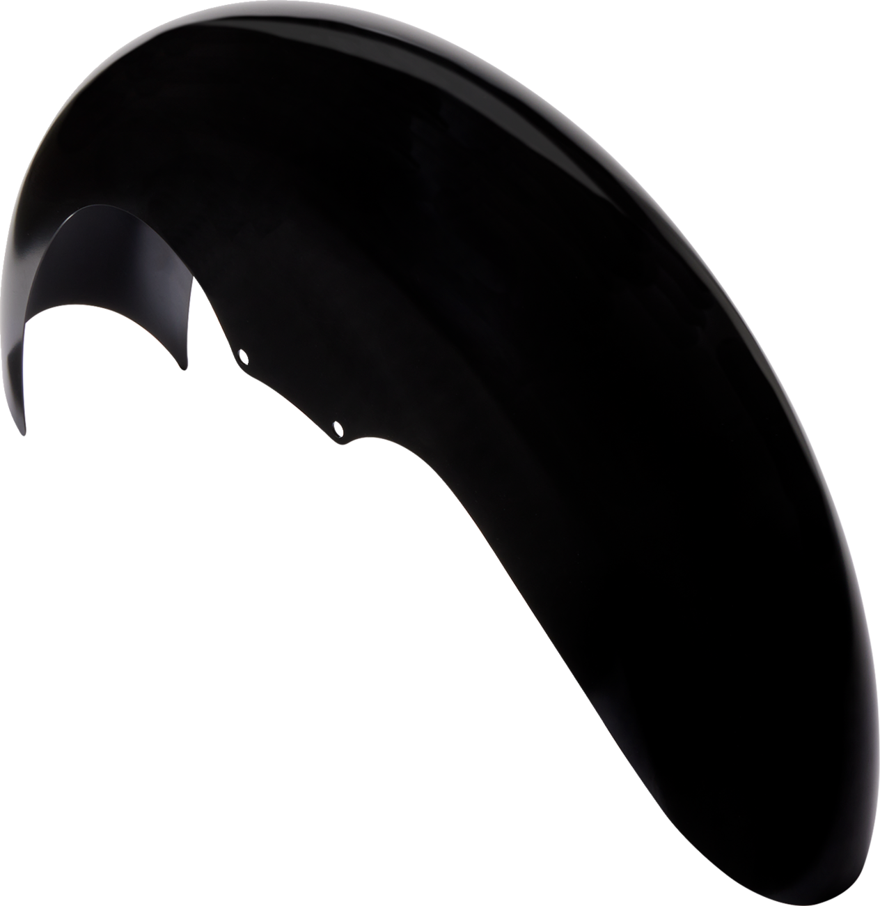 Level Front Fender - Black - 21" - HD Touring/Trike