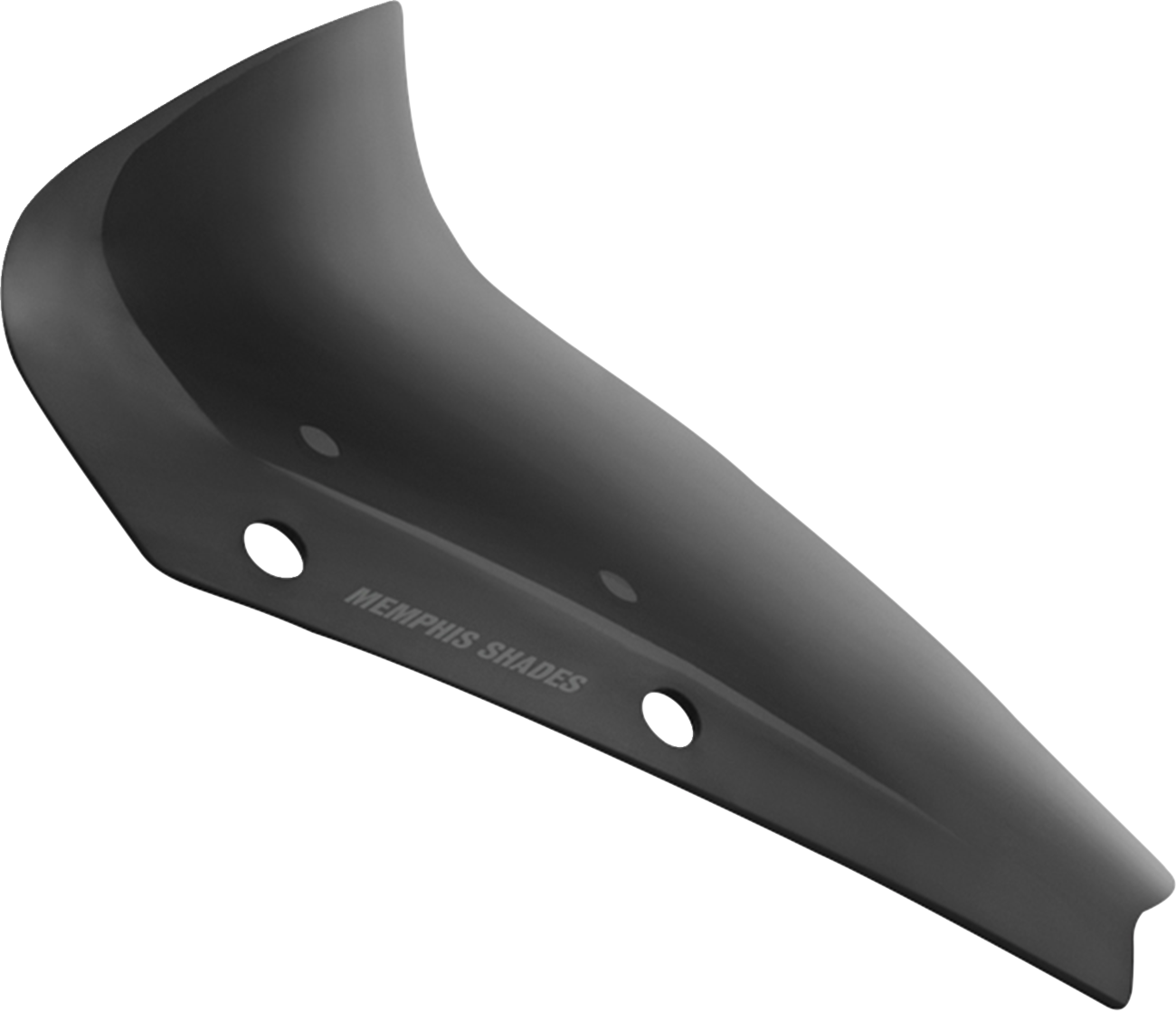 Spoiler Windshield - 4" - Dark Black Smoke - FLHX