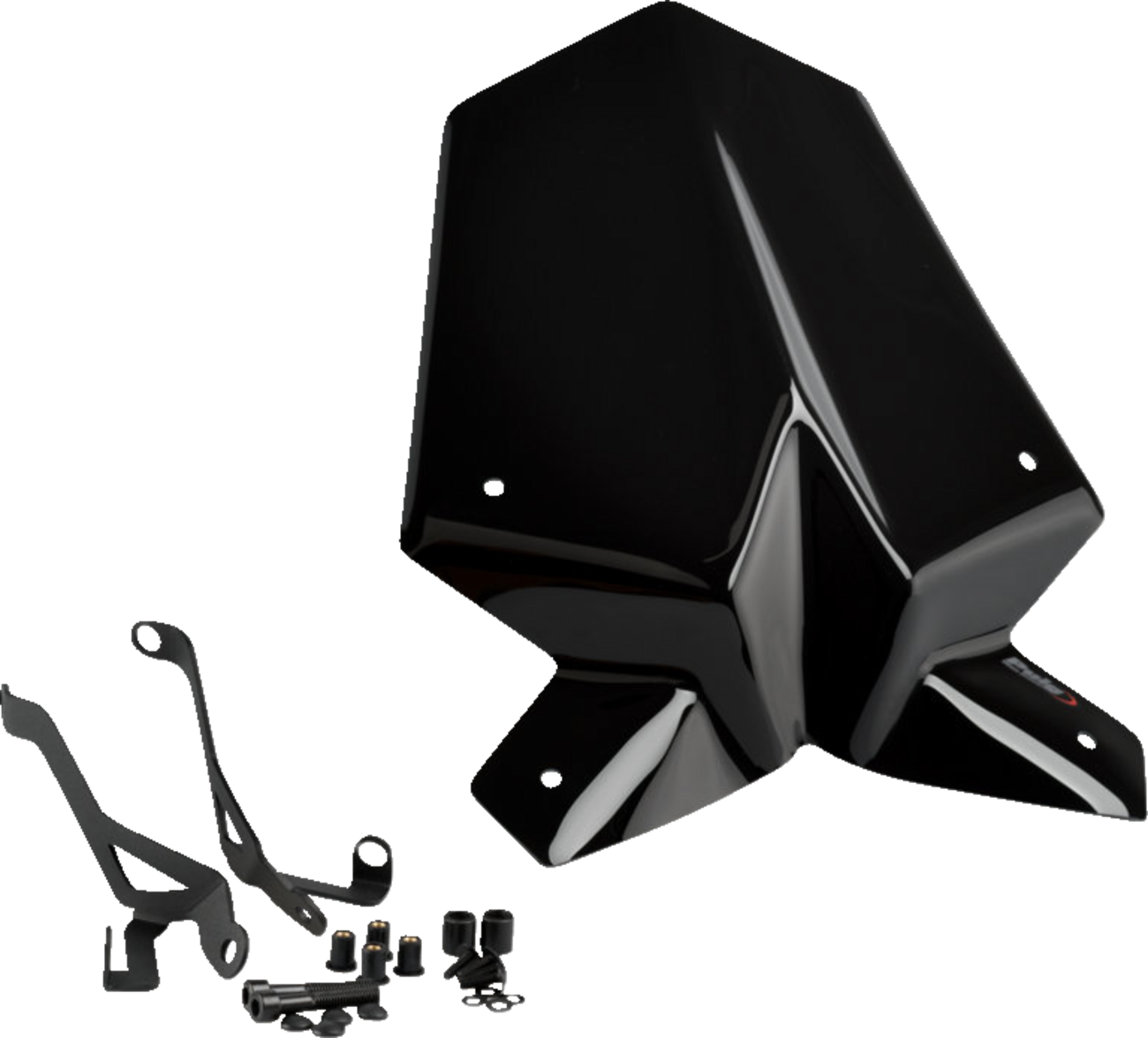 New Generation Windscreen - 16-1/4" - Black - 1290 Super Duke R