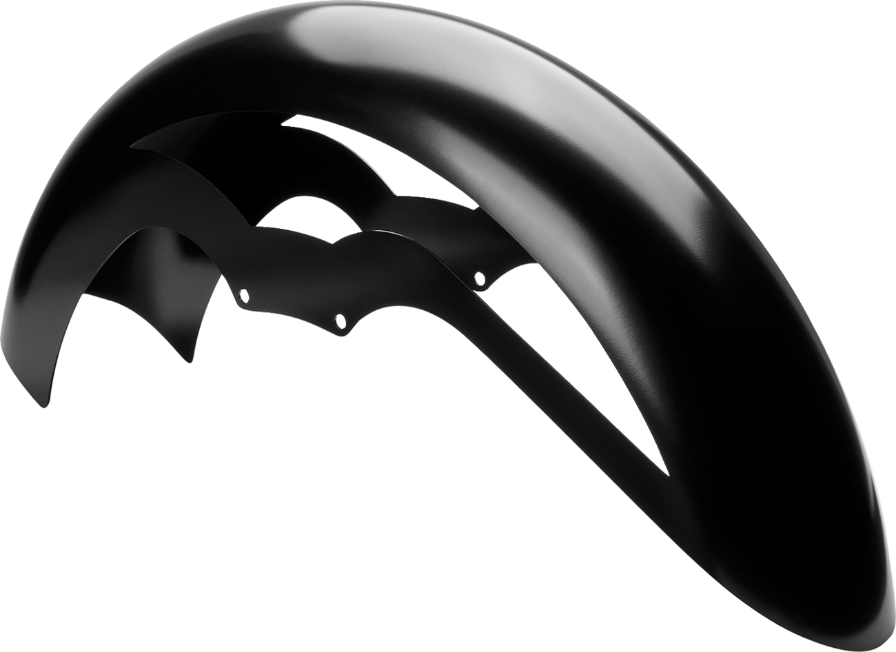 Ventana Front Fender - Black - 16"-19" - HD Touring/Trike