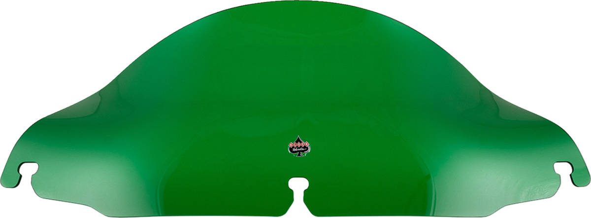 Kolor Flare® Windshield - 6-1/2" - Green - '96-'13 FLHT/FLHX