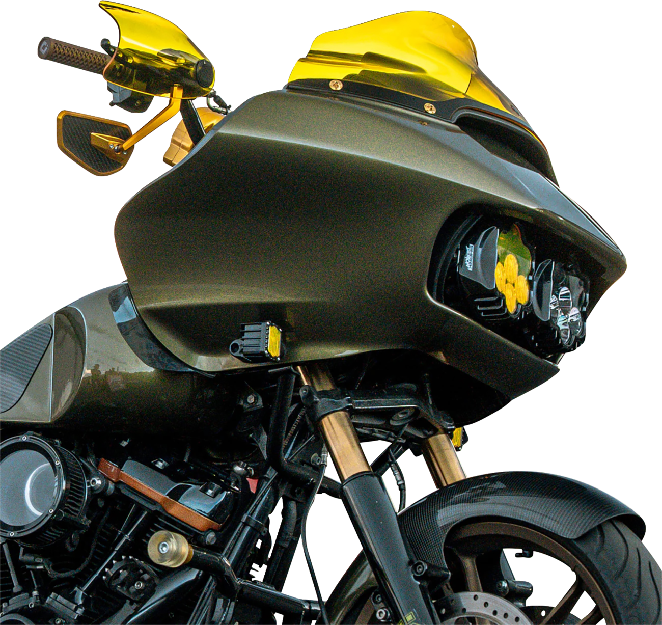 Flare® Handguards - '23-'25 Harley-Davidson - Yellow