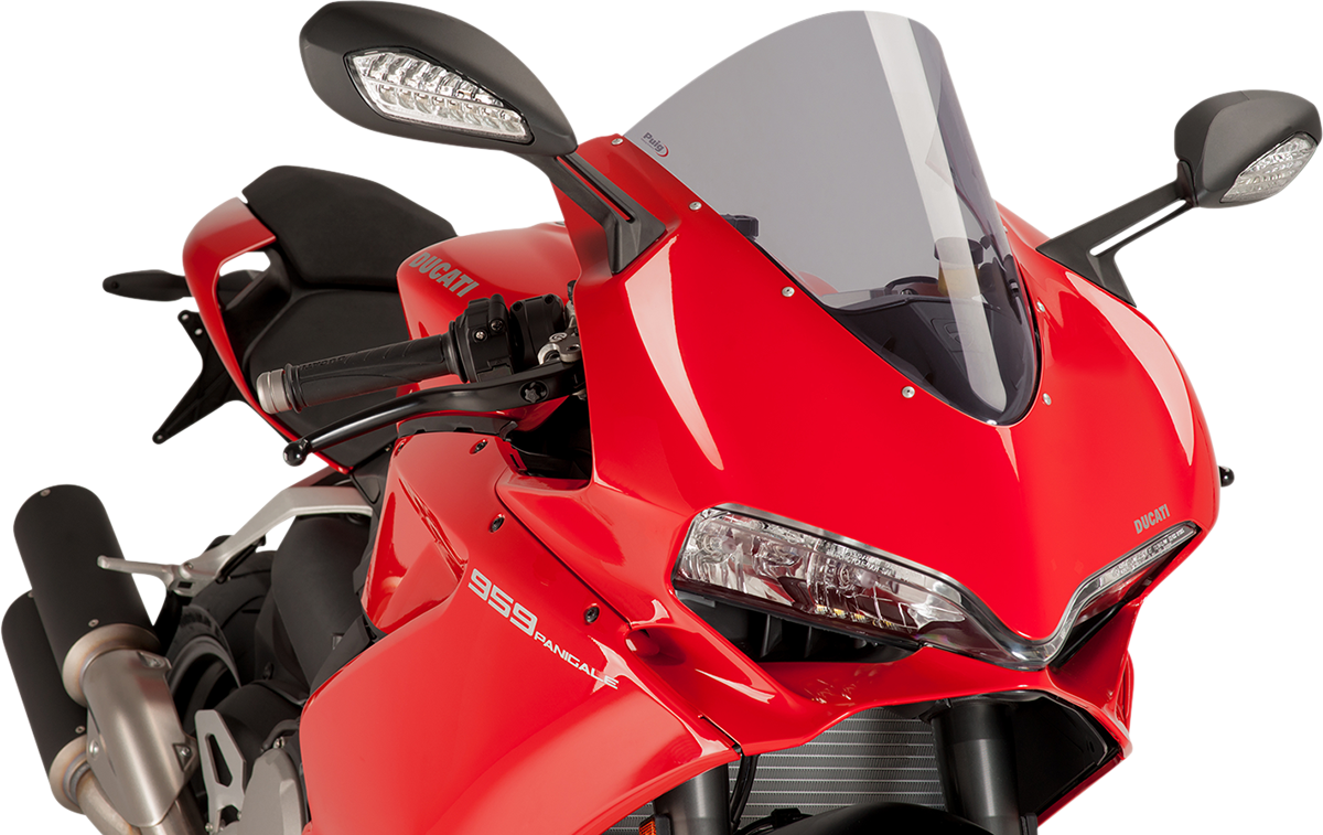 Race Windscreen - 14-1/2" - Smoke - Panigale