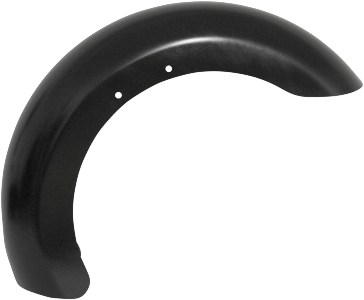 Roller Front Fender - Black - 18" - HD Softail
