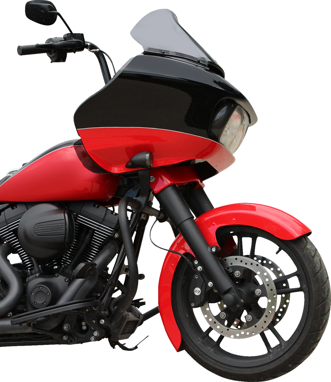 Flare® Windshield Trim - Logo - Blacked Out - Harley-Davidson®