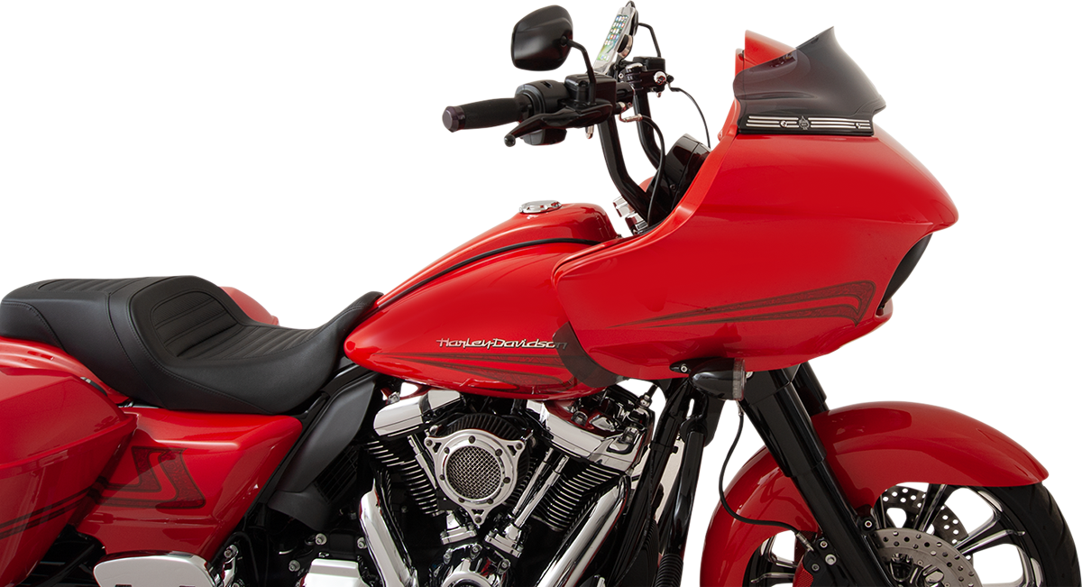Sport Flare® Windshield - 6" - Dark Smoke - '15-'25 FLTR