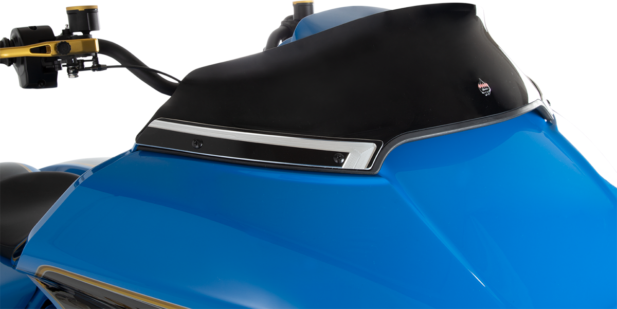 Sport Flare® Windshield - 6" - Black - '15-'25 FLTR