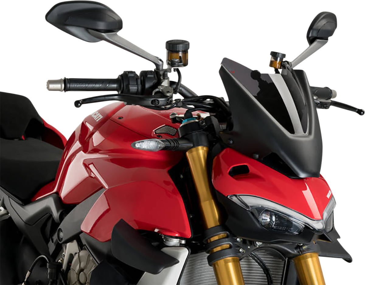 New Generation Windscreen - 11" - Dark Smoke - Ducati