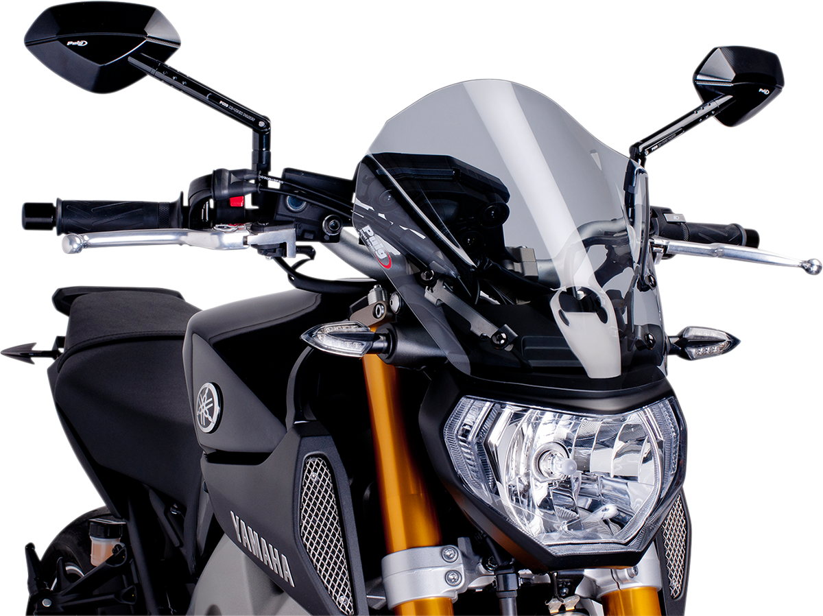 New Generation Windscreen - 13-3/4" - Smoke - MT09
