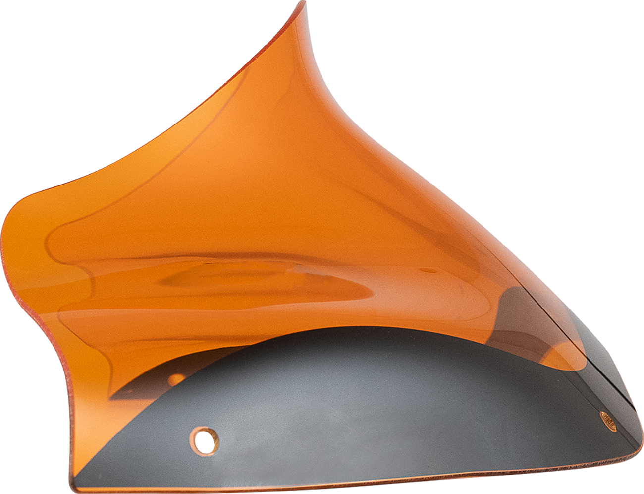 Kolor Flare® Windshield - 8" - Orange - '98-'13 FLTR
