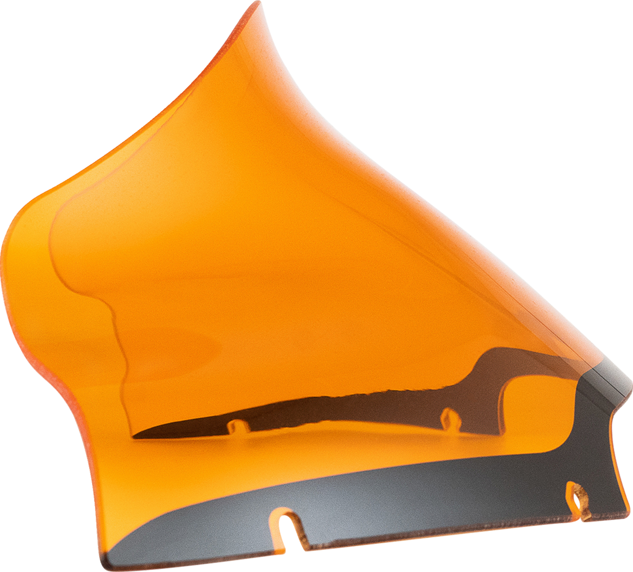 Kolor Flare® Windshield - 9" - Orange - '15-'25 FLTR