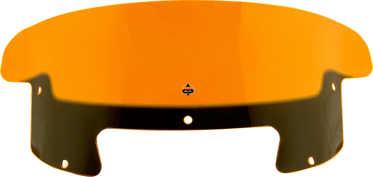 Ice Flare® Windshield - 8" - Orange Ice - '20-'25 Indian