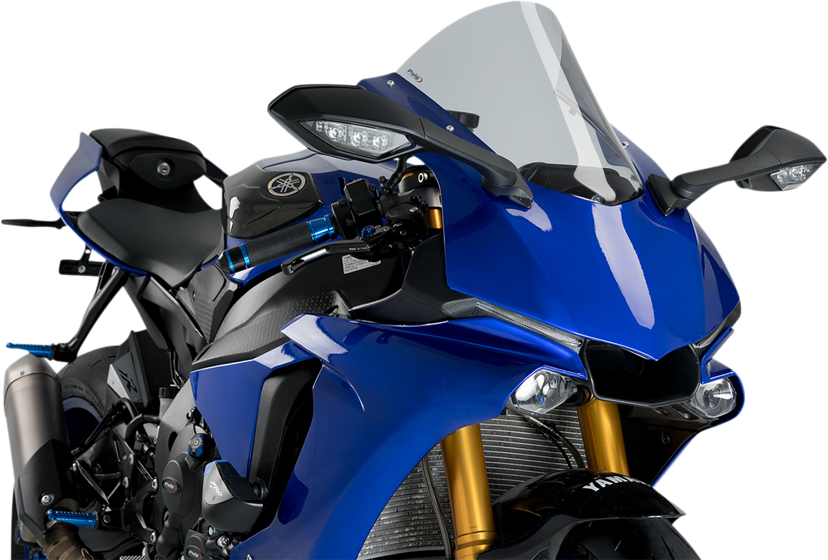 Race Windscreen - 14-3/8" - Smoke - YZF-R1
