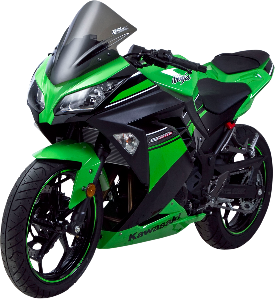 Corsa Windscreen - Smoke - '13-'17 EX300 Ninja 300