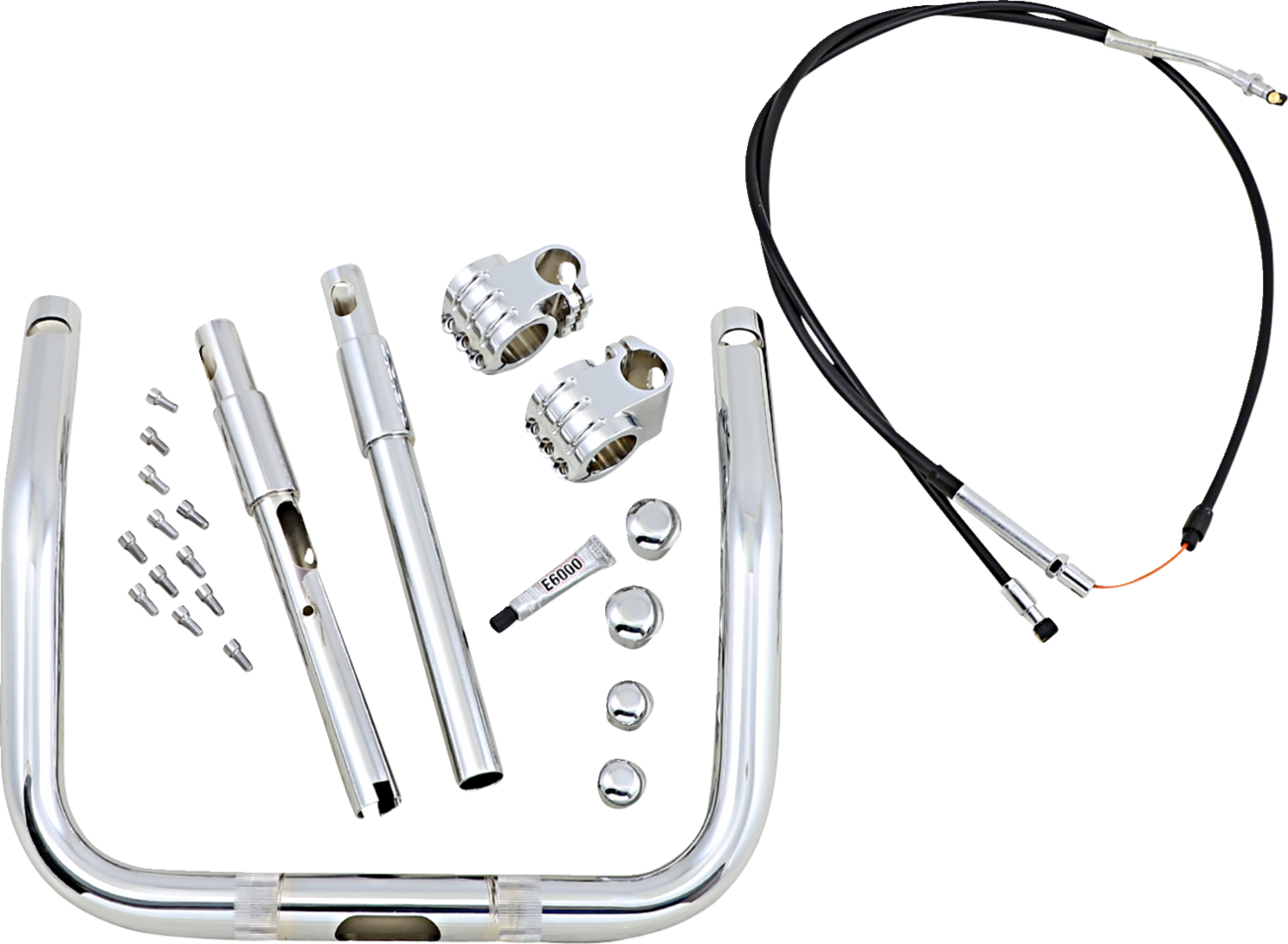 Klip Hanger Handlebar For Indian - 13" - Chrome