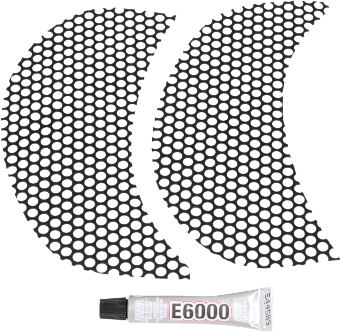 Fairing Vent Screen - Round - Black - FLTR