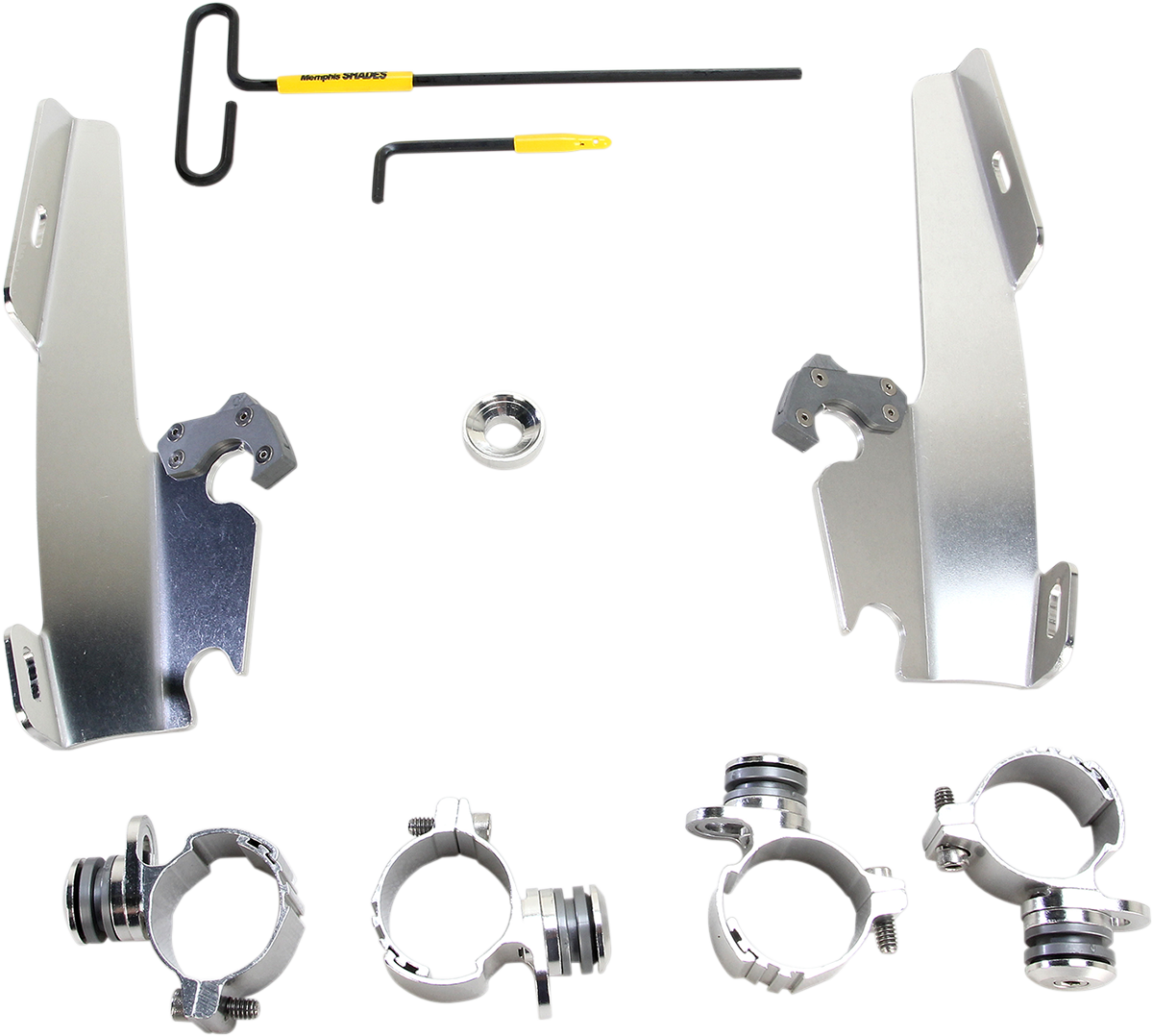 Batwing - Mounting Kit - Polished - XL