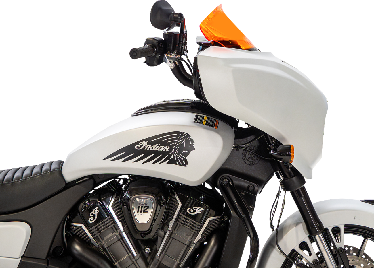Windshield - 9" - Orange - Chieftain PowerPlus/Roadmaster PowerPlus