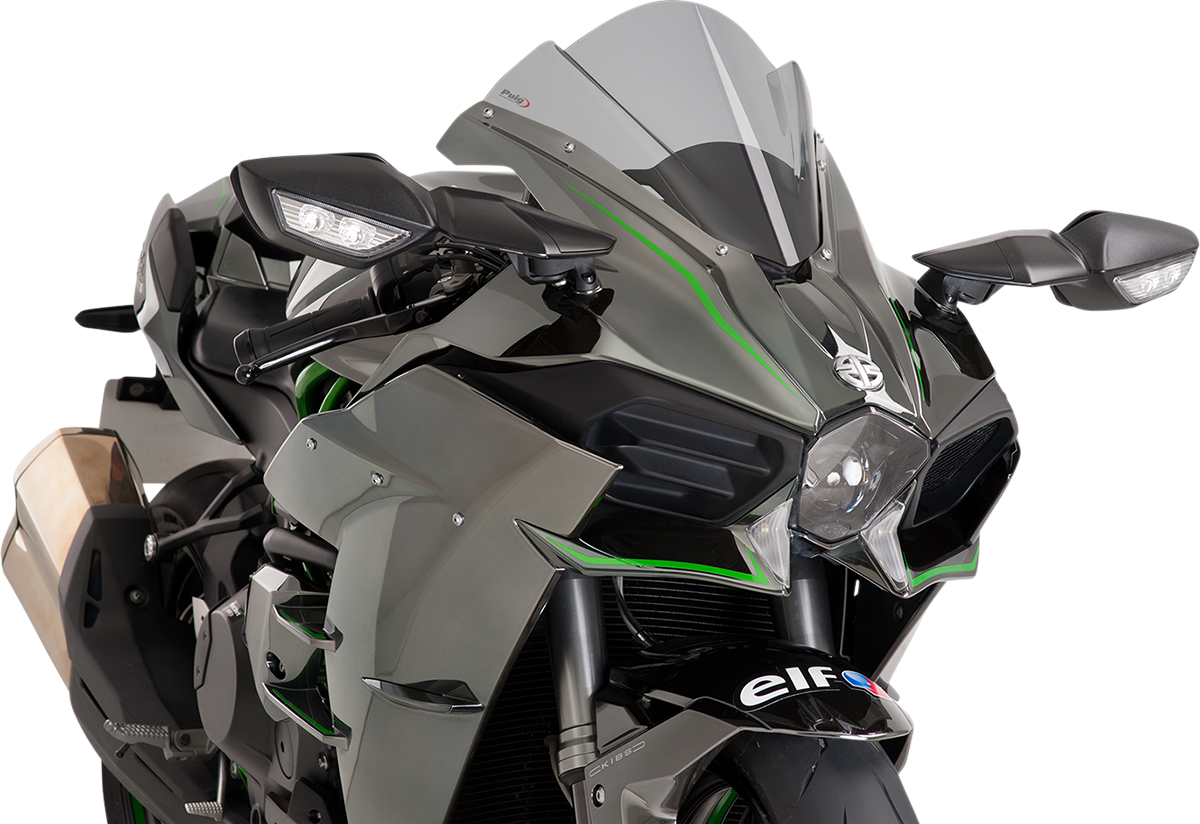 Race Windscreen - 13" - Smoke - Ninja H2/R