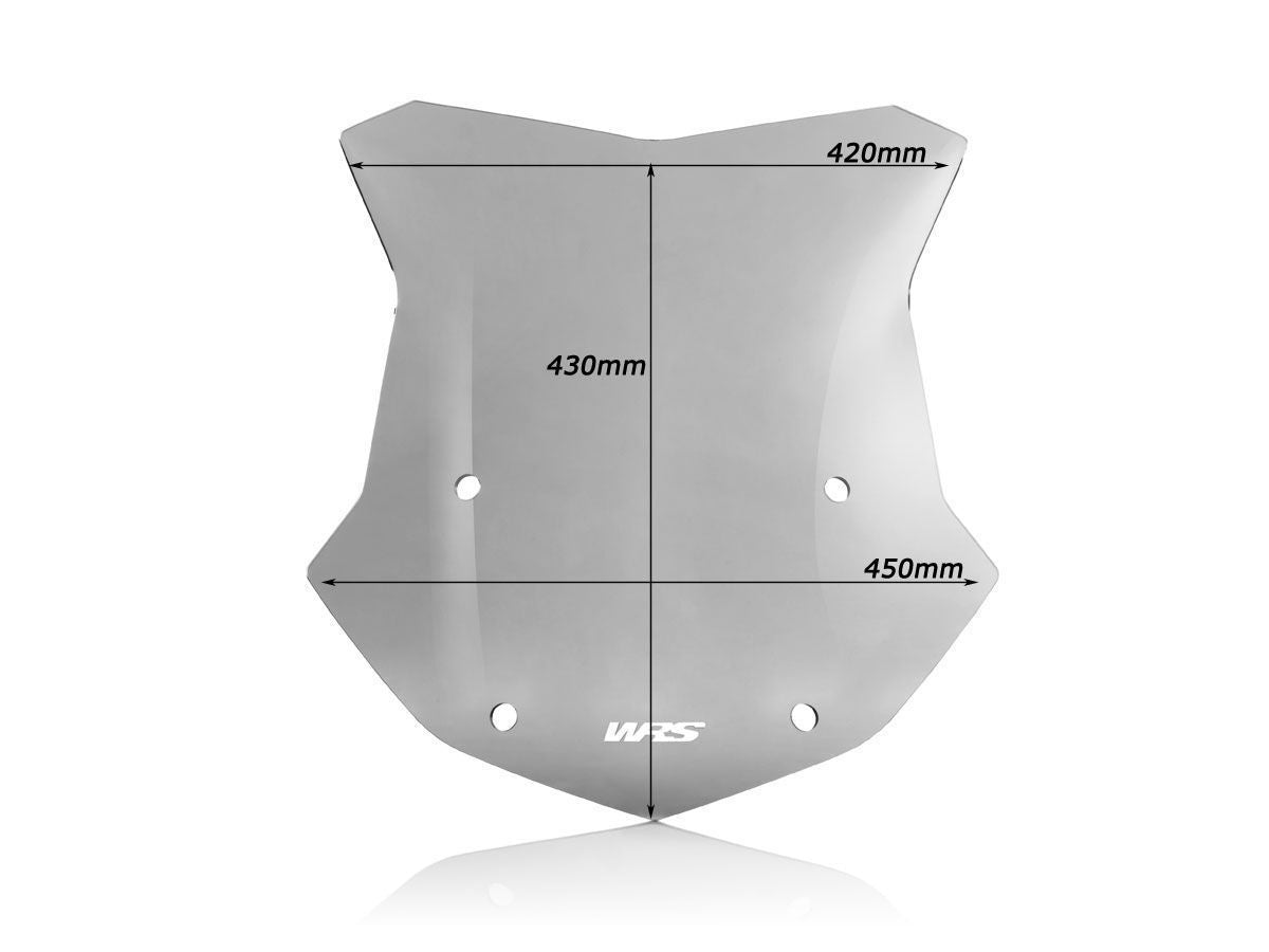 WRS SPORT WINDSCREEN EVO BMW R 1200 GS/ADV 2004-2012 (Led Light)