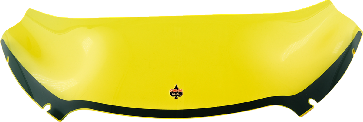 Ice Flare® Windshield - 6" - Yellow Ice - '15-'25 FLTR