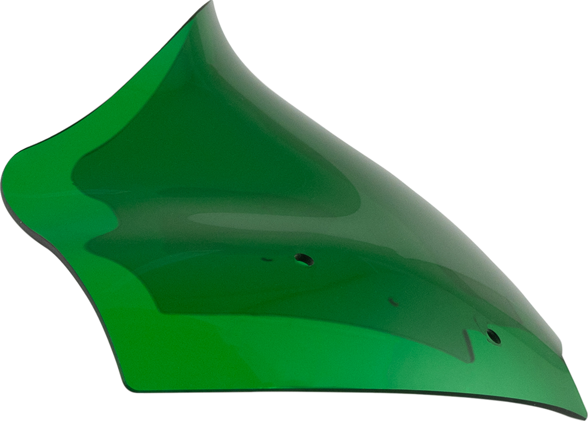 Kolor Flare® Windshield - 10" - Green - '23-'25 FLTRX