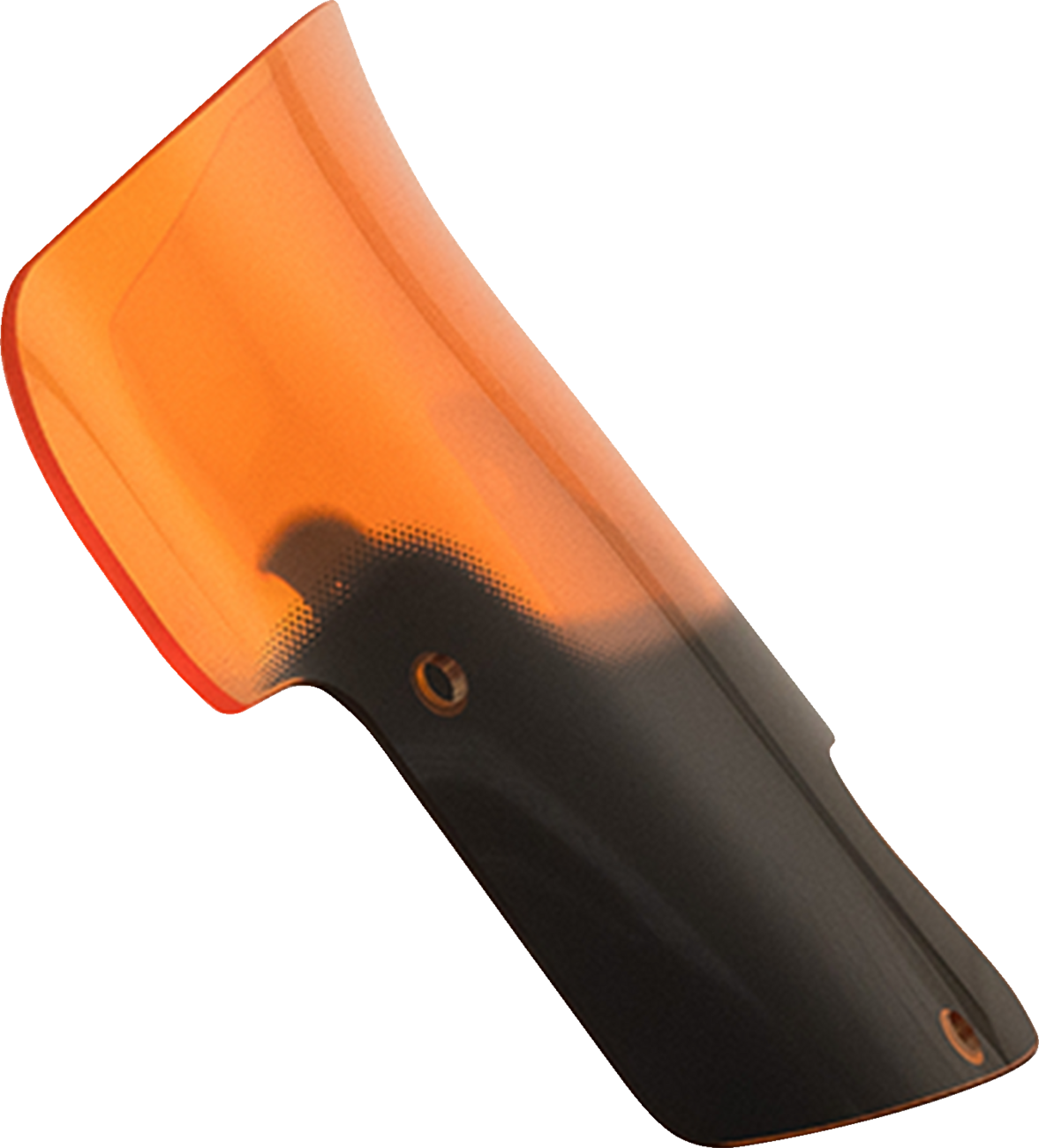 Kolor Flare™ Windshield - 8" - Orange - Indian