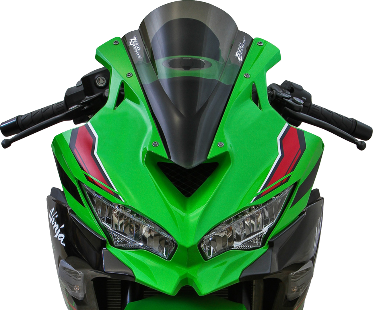Double Bubble Windscreen - Light Smoke - ZX-4RR