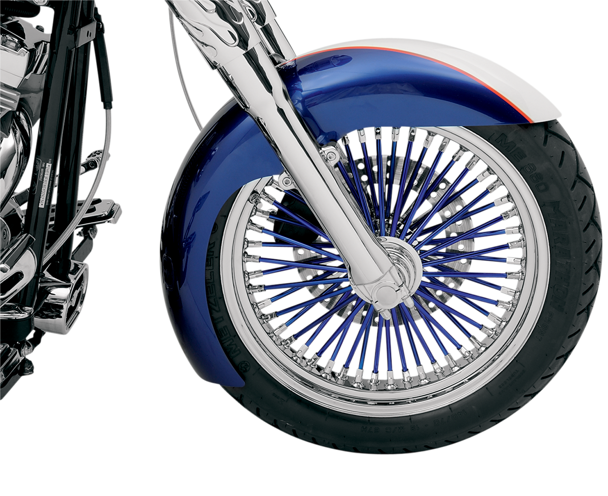 Level Front Fender - Black - 21" - HD Touring/Trike