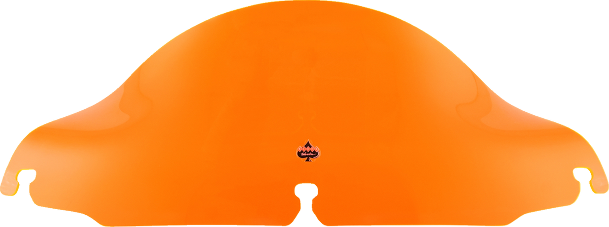 Ice Flare® Windshield - 6.5" - Orange Ice - '96-'13 FLHT/FLHX