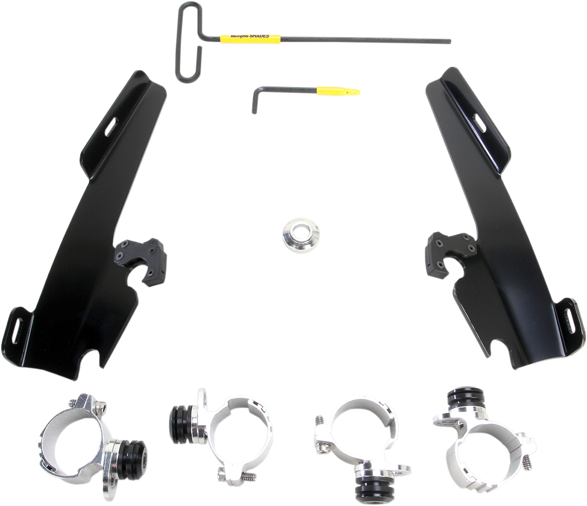 Batwing - Mounting Kit - Black - XL