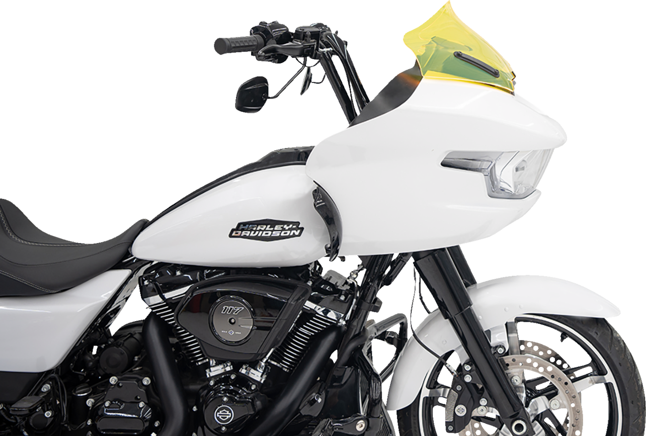 Ice Flare® Windshield - 10" - Yellow Ice - '23-'25 FLTRX