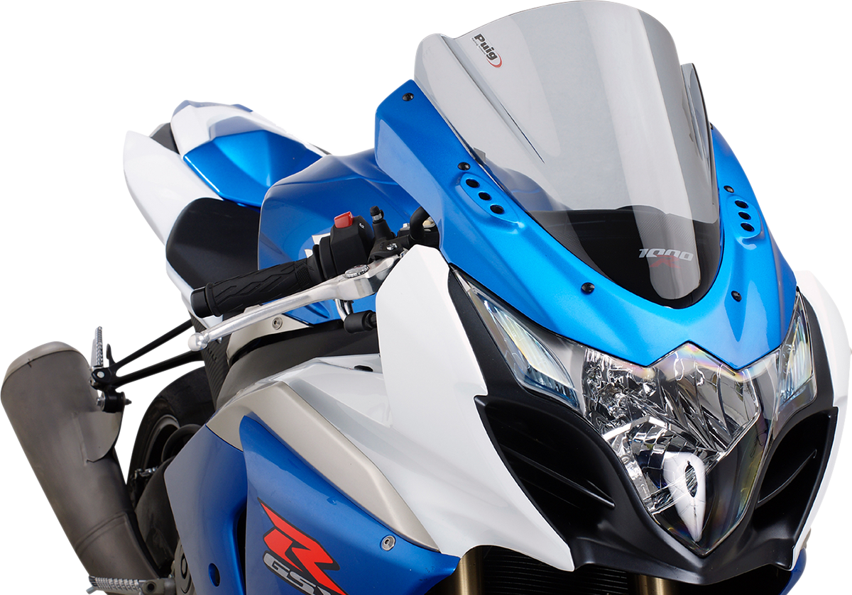 Race Windscreen - 14-1/4" - Smoke - GSXR1000