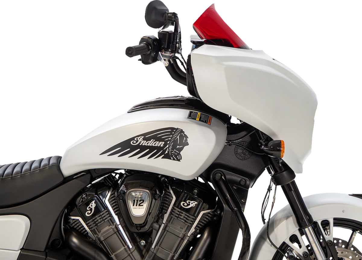 Windshield - 9" - Red - Chieftain PowerPlus/Roadmaster PowerPlus