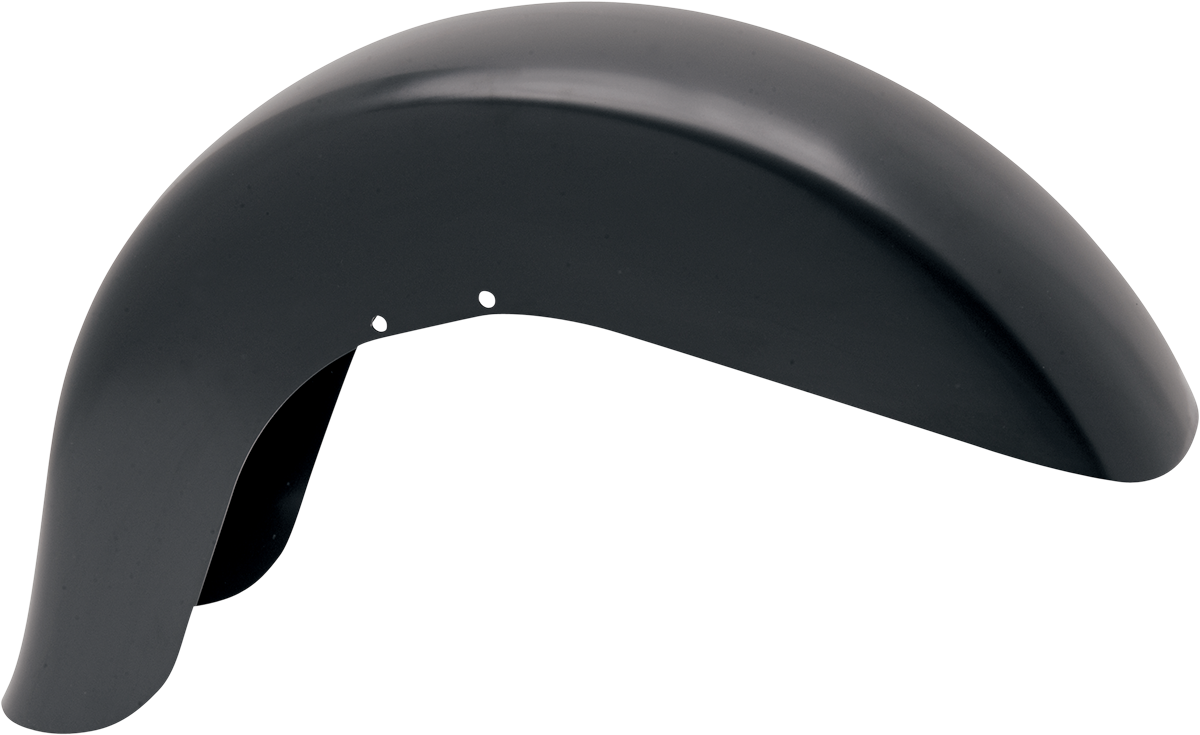 Benchmark Front Fender - Black - 16"-18" - HD Softail