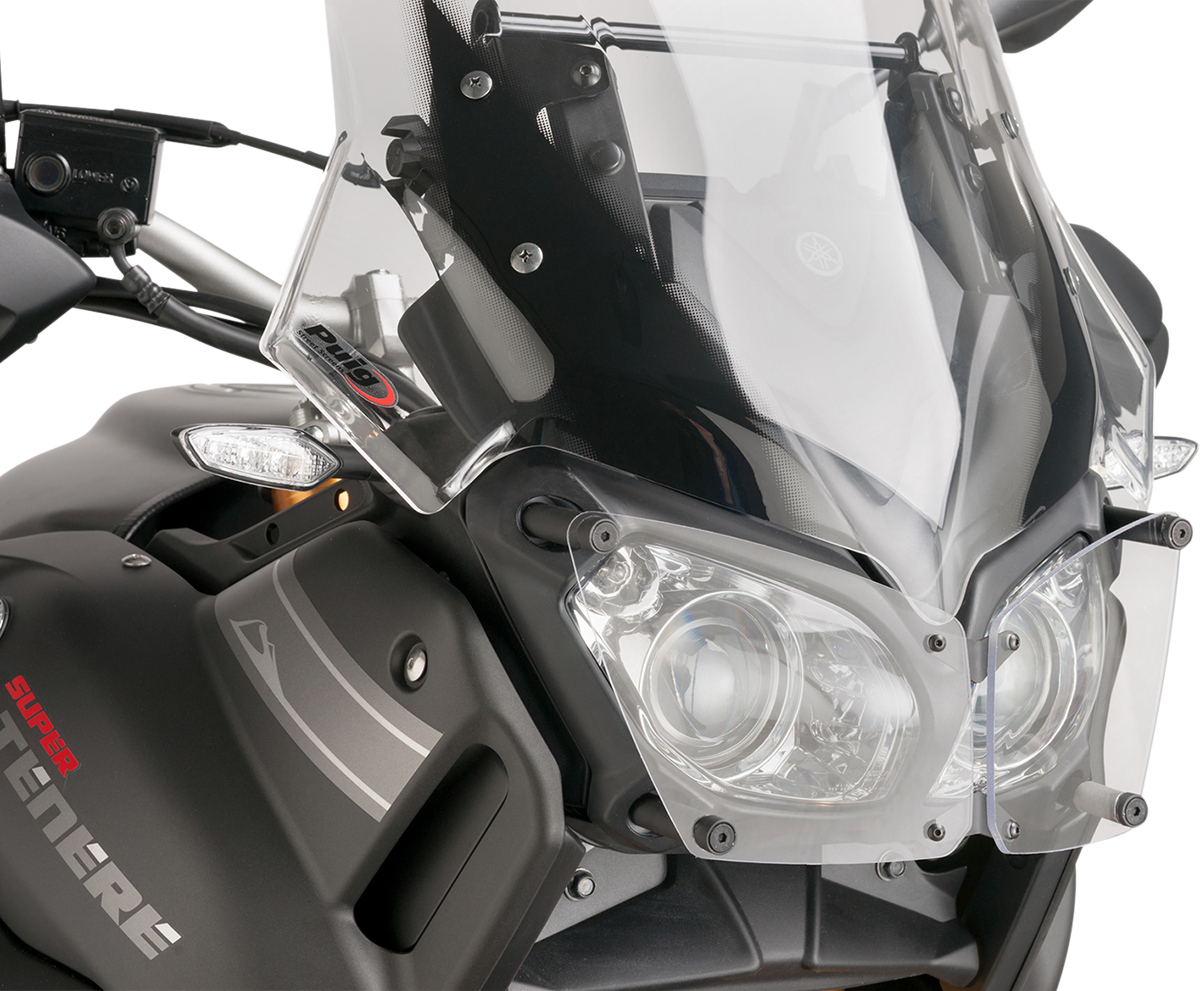 Protective Headlight Cover - Clear - '10-'22 Super Tenere 1200