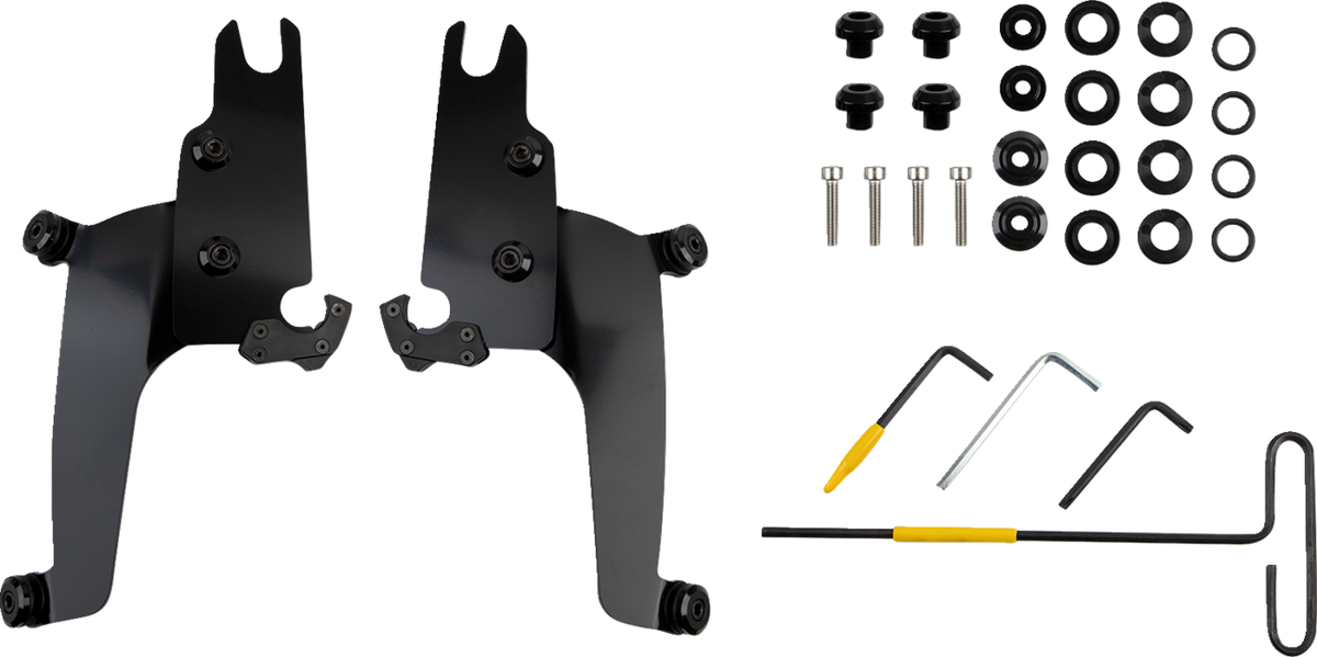 Sportshield Mounting Kit - Black - Chief Bobber