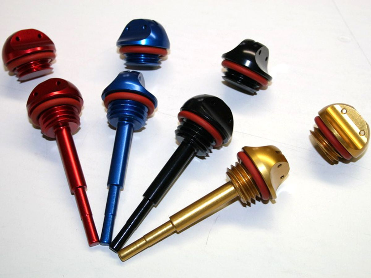 Pair Of Engine And Gearbox Oil Caps WRS