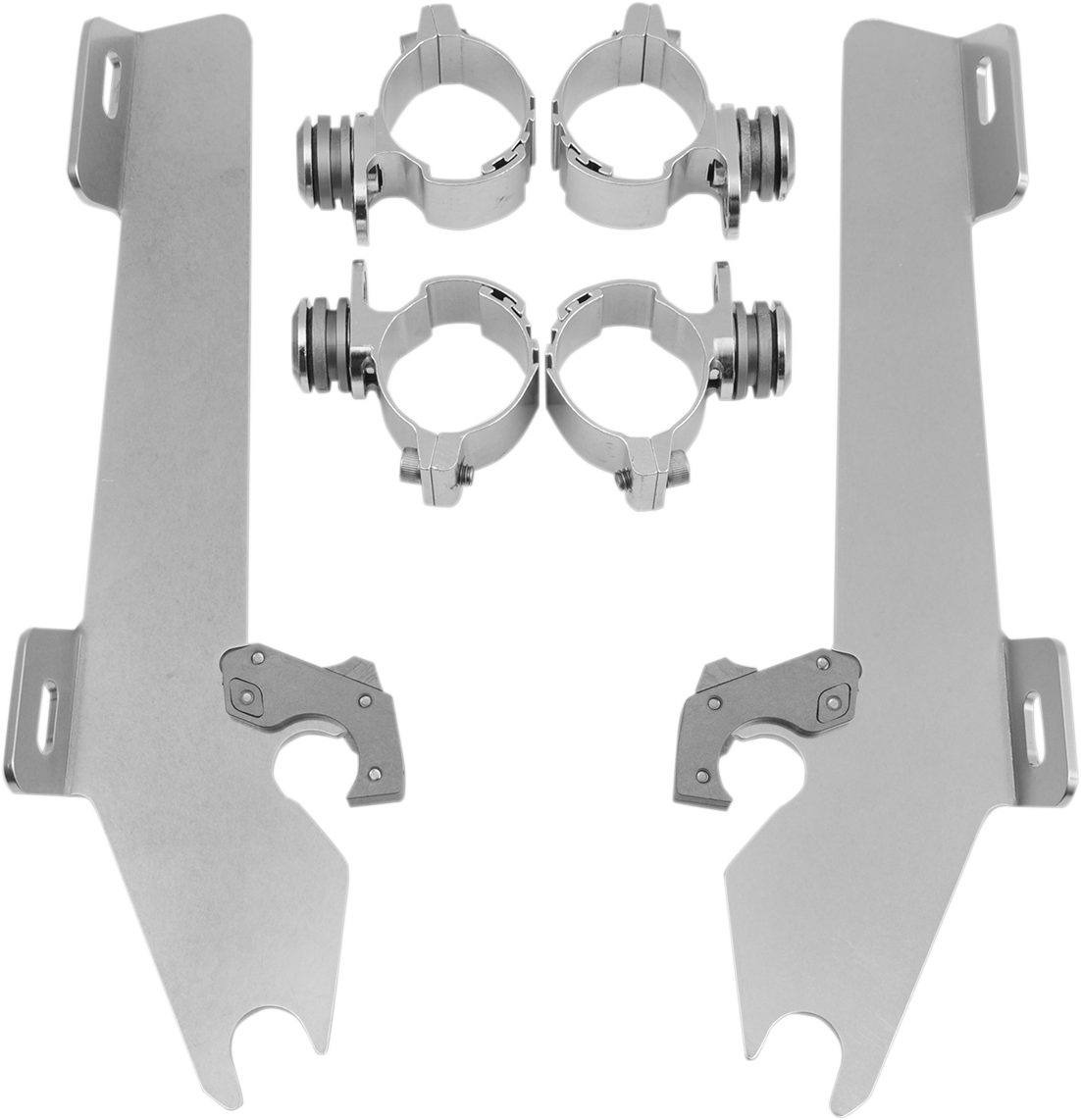 Batwing Trigger Lock Mounting Kit - VTX 1300 - Polished