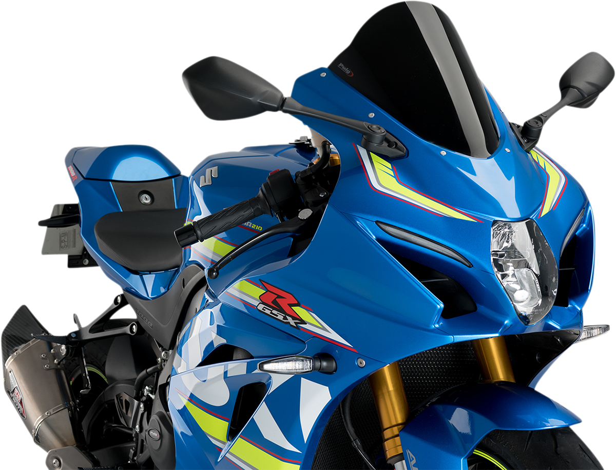Race Windscreen - 11-1/4" - Black - GSX-R