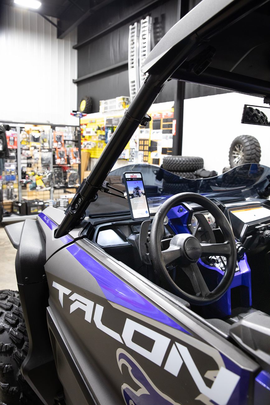 Roll Cage Phone Mount - Offset - 2"