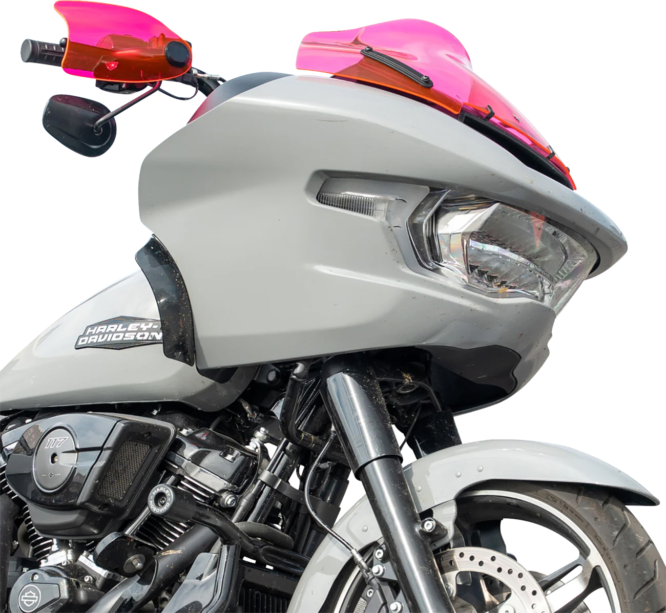 Flare® Handguards - '23-'25 Harley-Davidson - Pink Ice