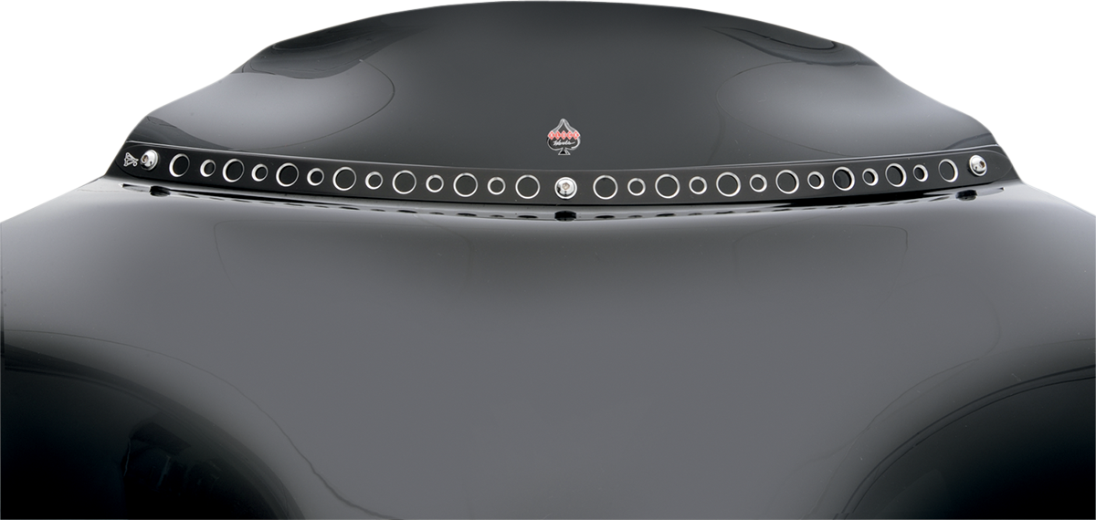 Flare® Windshield - 3-1/2" - Black - '96-'13 FLH