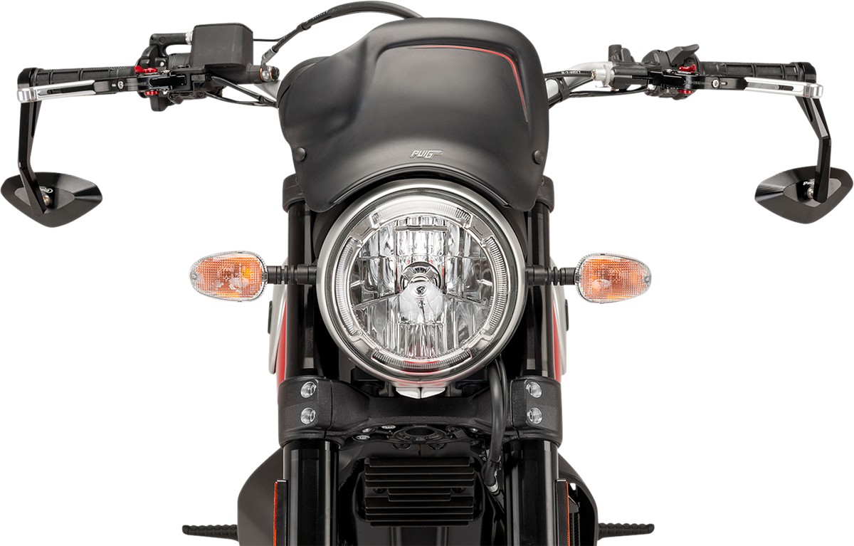 Mirror - Hi-Tech 4 - Side View - Diamond - Black