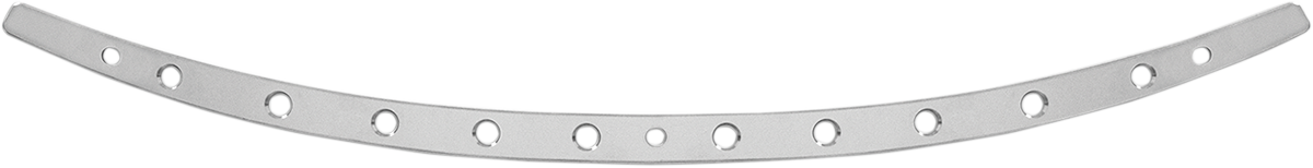 Windshield Trim - Polished - Holes - FLH