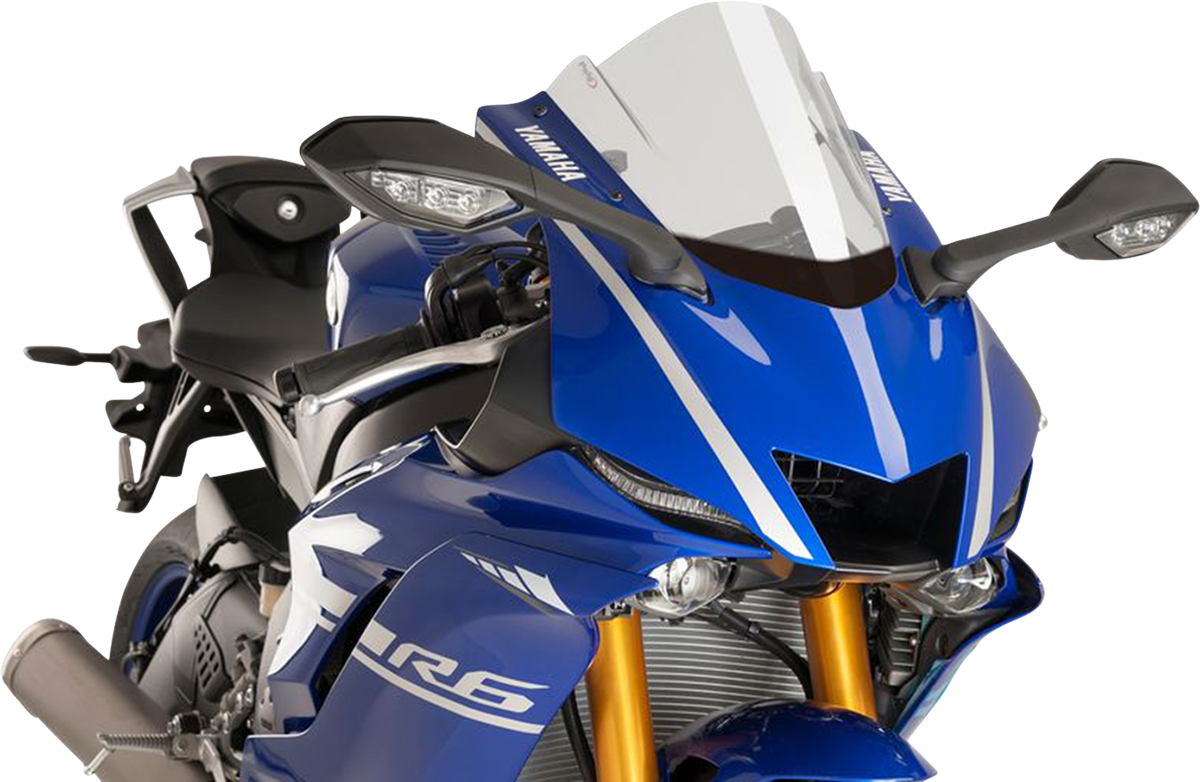 Race Windscreen - 14-1/4" - Clear - Yamaha