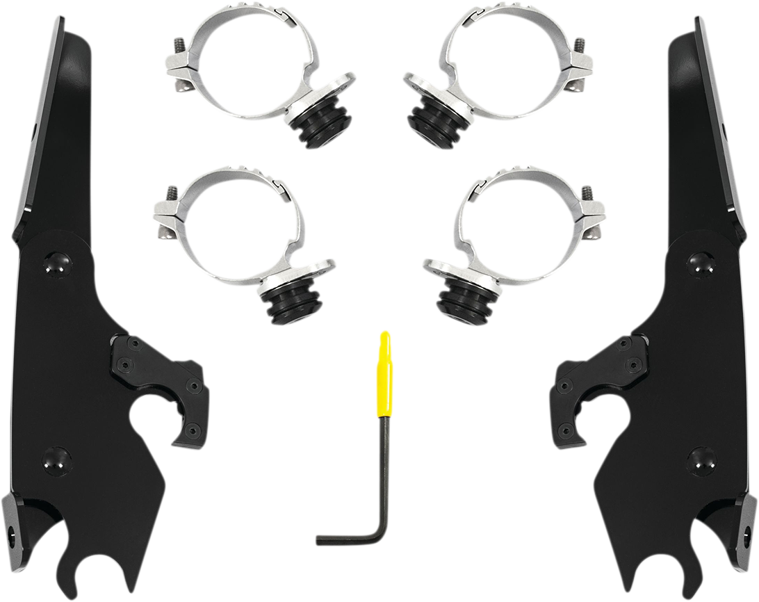 Batwing - Mounting Kit - Black - XL