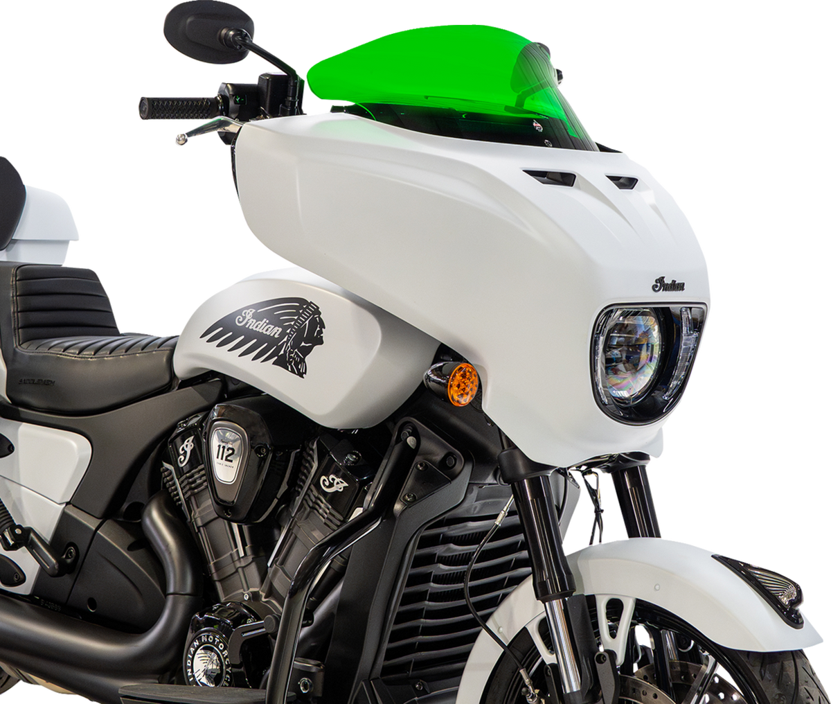 Windshield - 9" - Green - Chieftain PowerPlus/Roadmaster PowerPlus